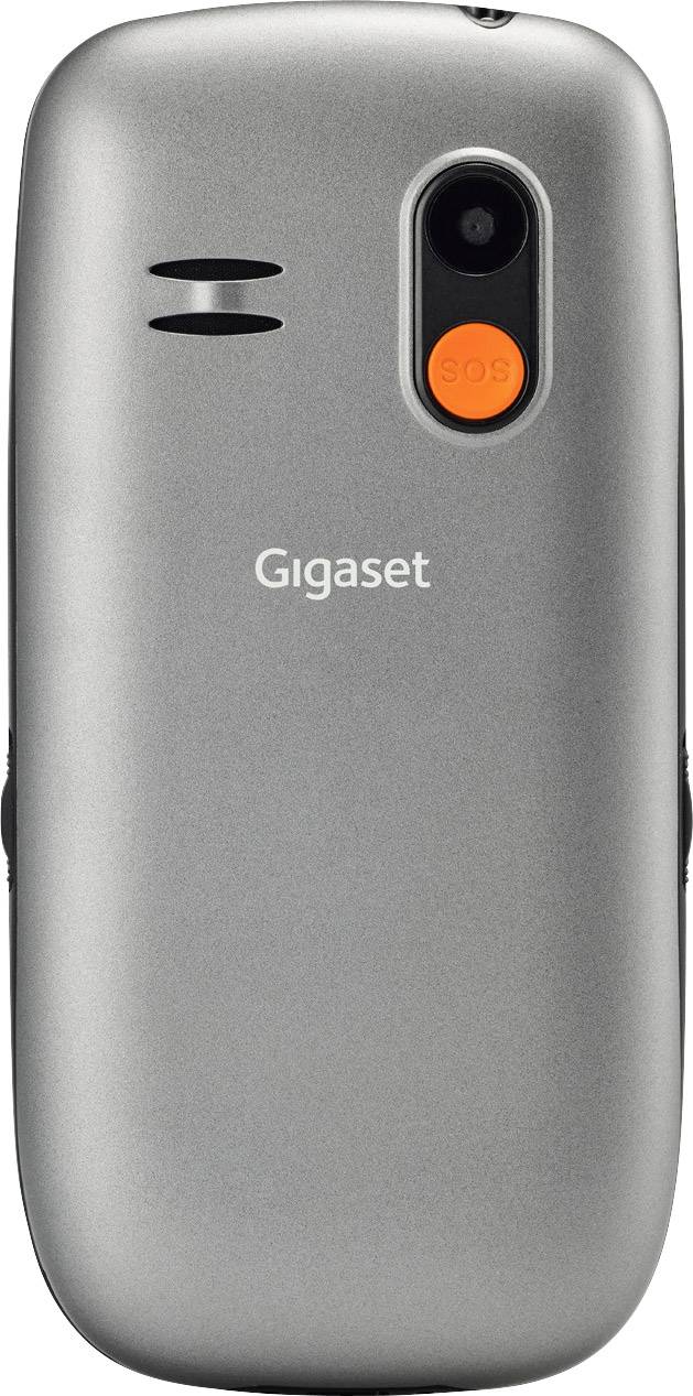 Gigaset GL390 Téléphone portable pour séniors argent