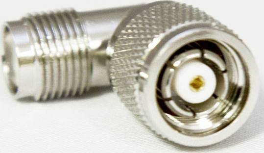 Acceltex Solutions ATS-RPTNCJ-RPTNCP-RA Adaptateur 1 x TNC femelle inversé 1 x TNC mâle inversé coudé d'un côté