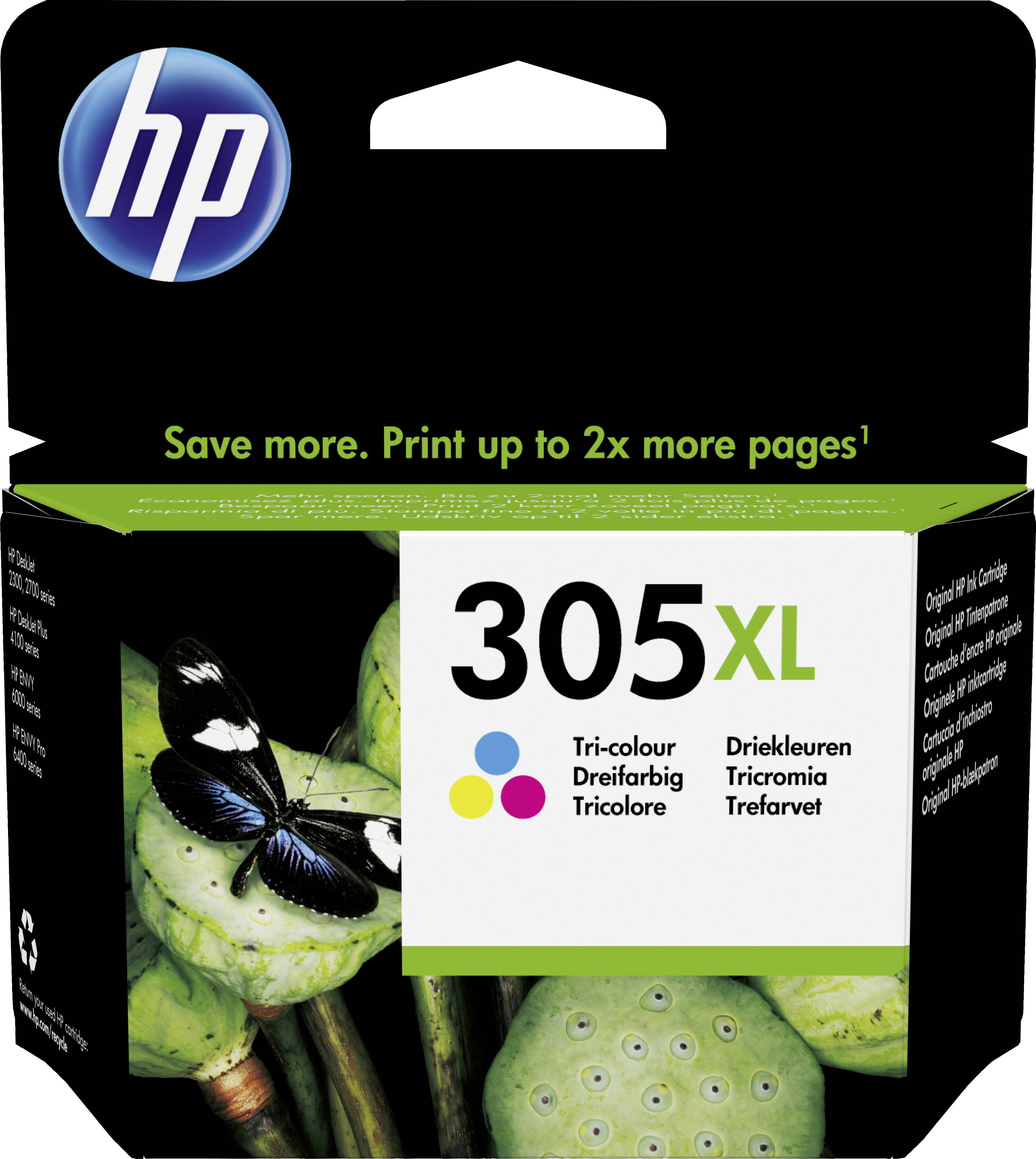 HP Encre 305XL d'origine couleur 3YM63AE