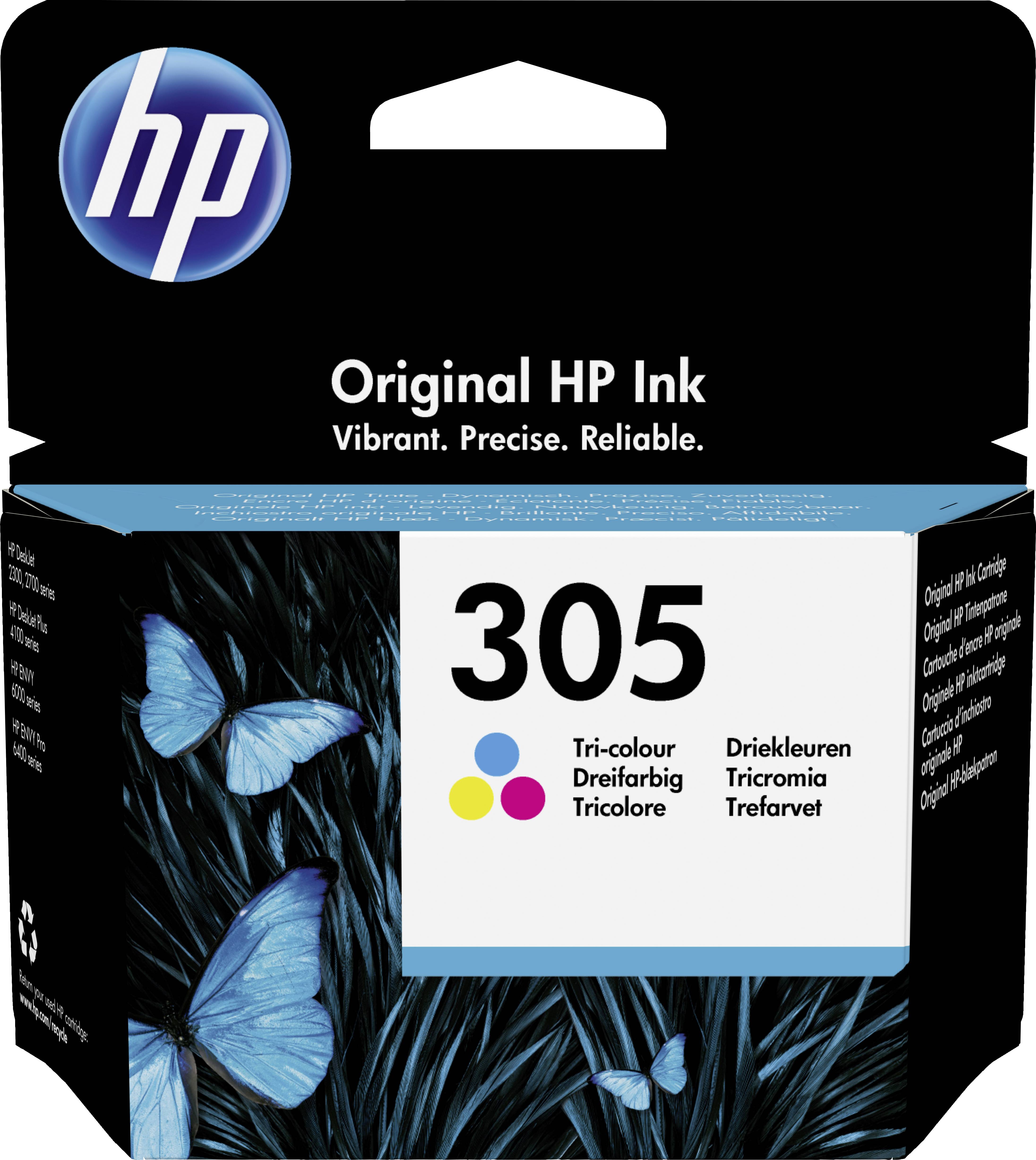HP Encre 305 d'origine couleur 3YM60AE