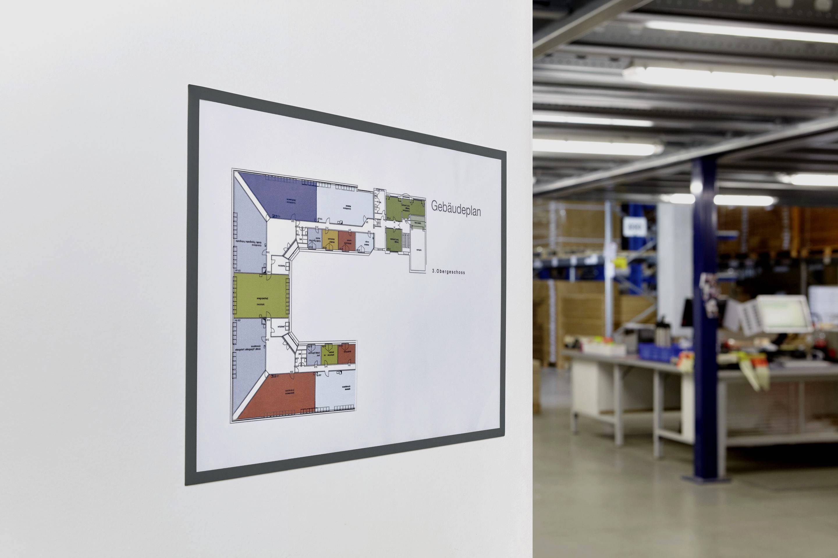 magnetoplan 1130401 Cadres magnétiques gris DIN A3