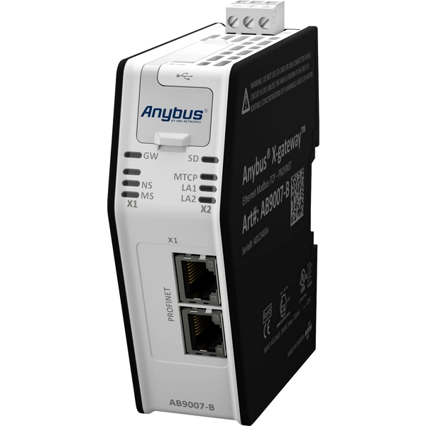 Passerelle Anybus AB9007 Modbus-TCP Master/Profinet USB, RJ-45, Ethernet 24 V/DC 1 pc(s) Passerelle Anybus AB9007 Modbus-TCP Master/Profinet USB, RJ-45, Ethernet 24 V/DC 1 pc(s)
