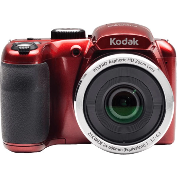 Kodak AZ252-RED Appareil photo numérique 16 Mill. pixel Zoom optique: 25 x rouge boîtier stabilisation d'image, avec flash intégré Kodak AZ252-RED Appareil photo numérique 16 Mill. pixel Zoom optique: 25 x rouge boîtier stabilisation d'image, avec flash intégré