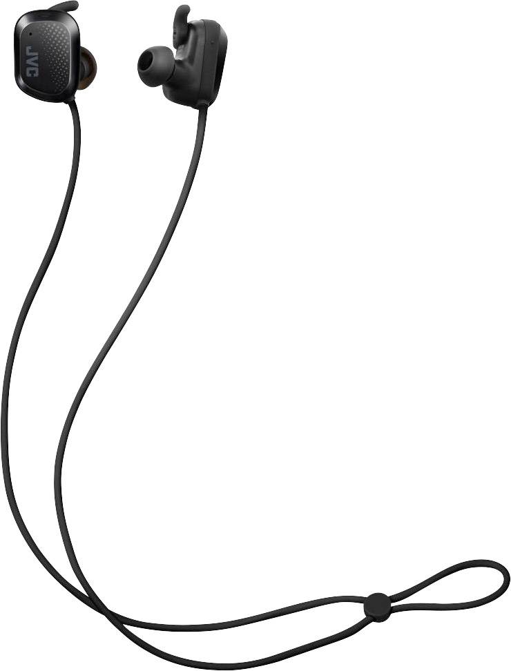 JVC HA-AE1W-B Bluetooth® Sport In Ear Kopfhörer In Ear Wasserbeständig Schwarz