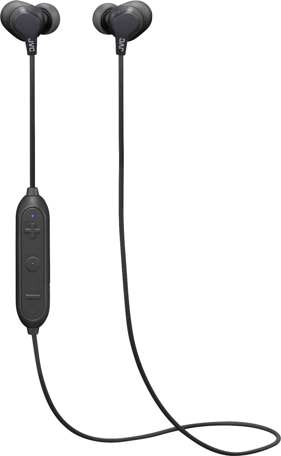 JVC HA-FX22W-B Bluetooth® In Ear Kopfhörer In Ear Lautstärkeregelung, Schweißresistent Schwarz