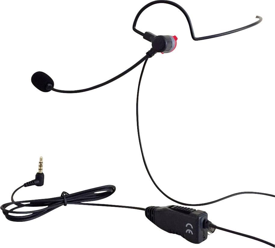 Albrecht Micro-casque HS 02 K, In-Ear Headset 41651