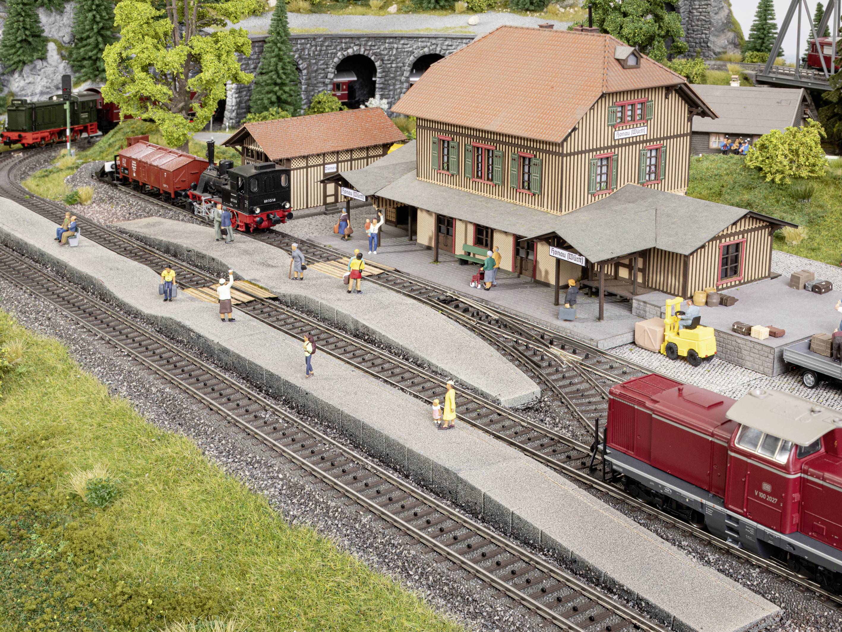 NOCH 0066020 H0 Système de quai pour voie C Märklin ®