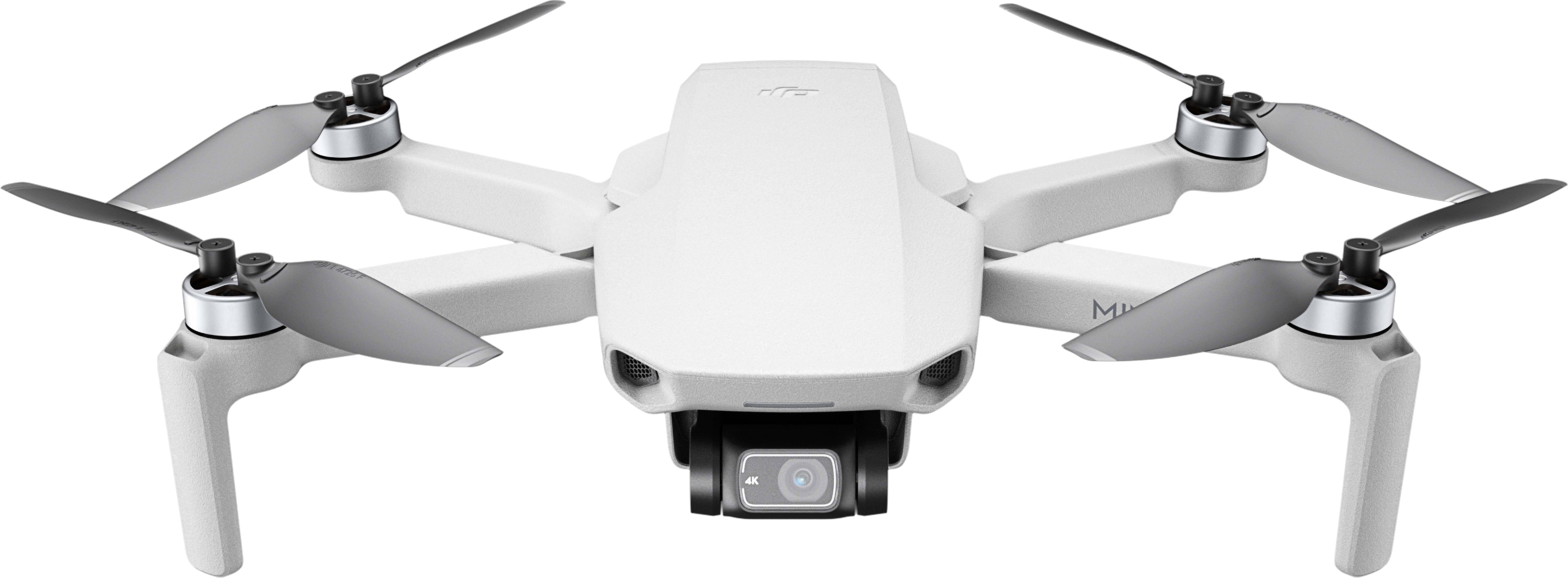 Drone quadricoptère DJI Mini 2 prêt à voler (RtF) fonction GPS, prises de vue aériennes blanc