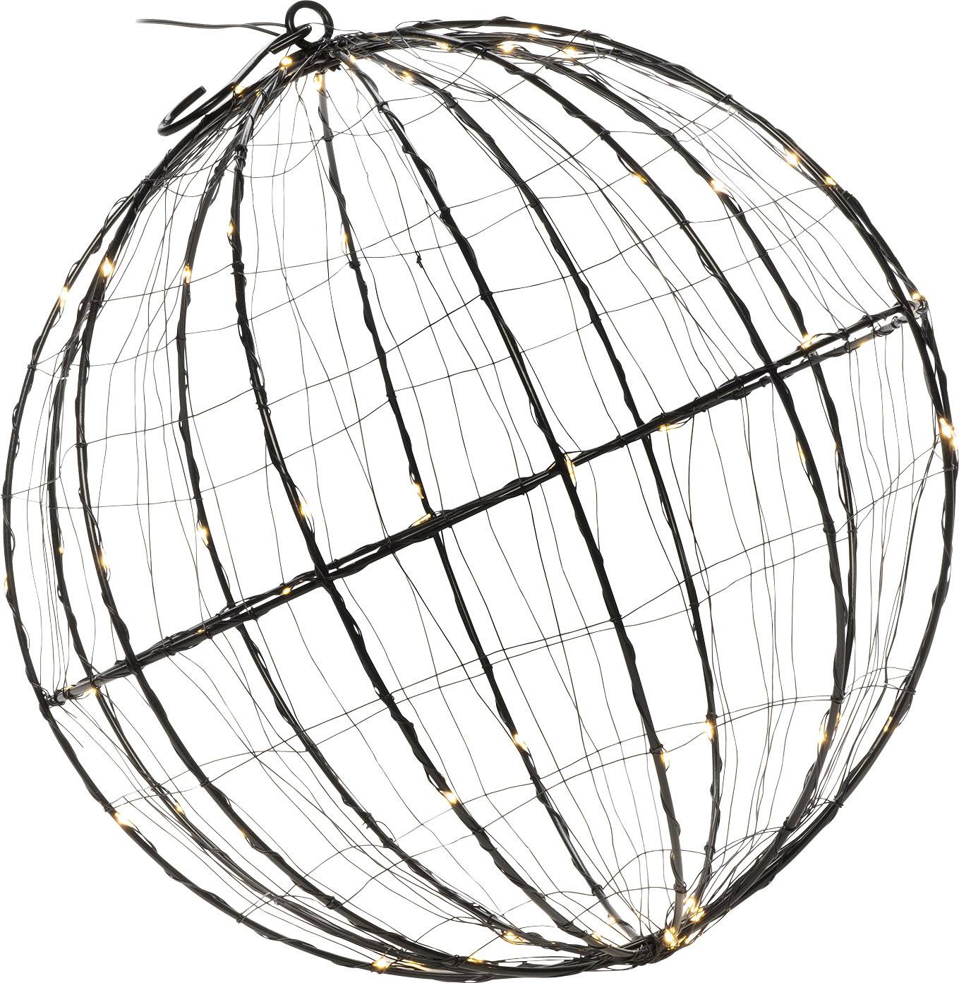 Konstsmide 1794-787 Image LED pour fenêtres ballon ambré LED noir CEE 2021: G (A - G)