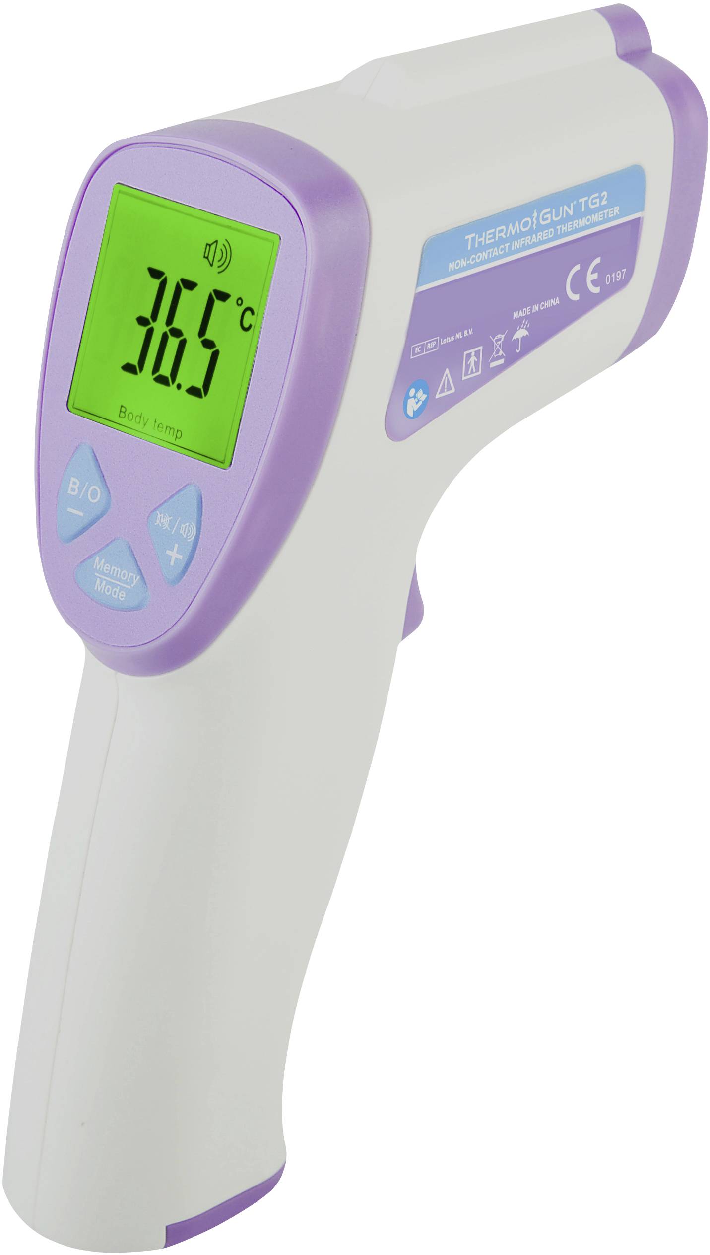 Easypix ThermoGun TG2 Thermomètre médical mesures sans contact