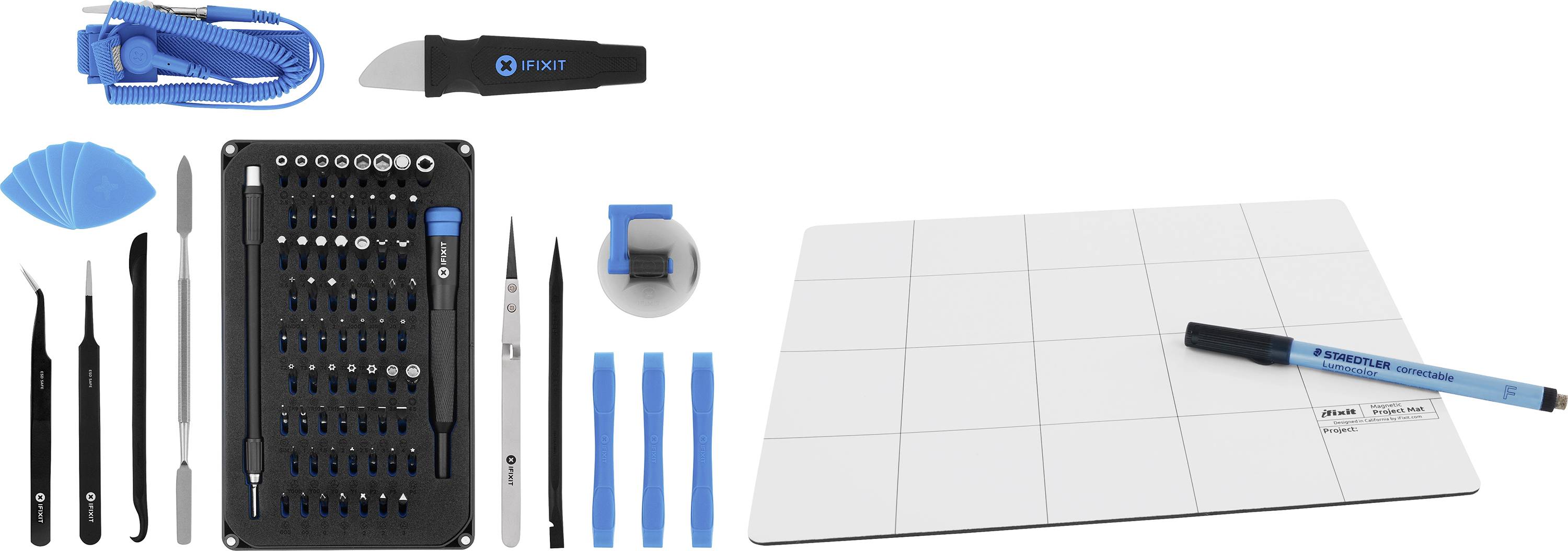 iFixit Pro Tech Toolkit pour Smartphone Set de réparation 85 pièces