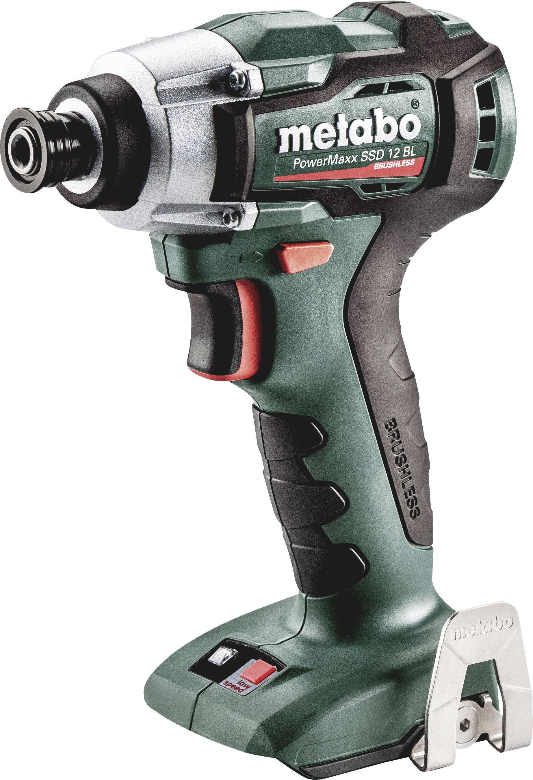 Metabo PowerMaxx SSD 12 BL 601115890 Clé à chocs sans fil 140 Nm 12 V Nombre d’accus fournis 0