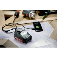 Metabo PA 14.4-18 LED-USB 600288000 Adaptateur de batterie Metabo PA 14.4-18 LED-USB 600288000 Adaptateur de batterie