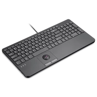 Perixx PERIBOARD-538 H DE USB Clavier allemand, QWERTZ noir hub USB, avec trackball Perixx PERIBOARD-538 H DE USB Clavier allemand, QWERTZ noir hub USB, avec trackball