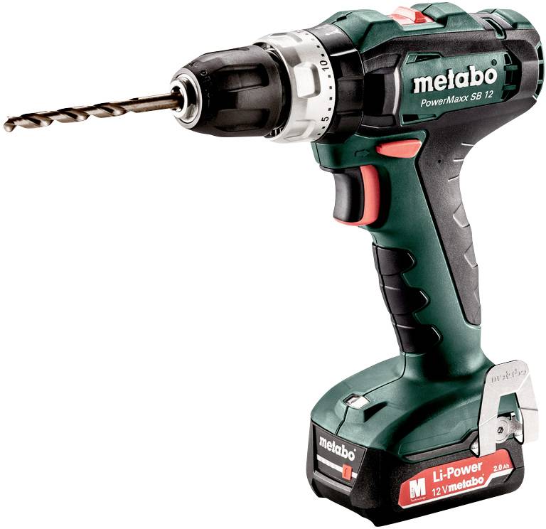 Metabo PowerMaxx SB 12 -Perceuse-visseuse à percussion sans fil