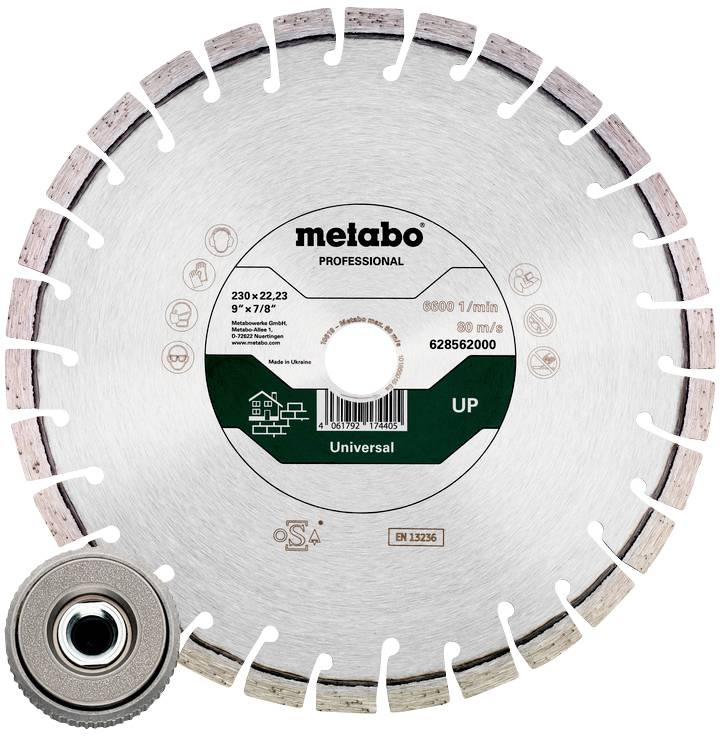 Metabo 628583000 Disque à tronçonner diamanté Diamètre 230 mm Ø de perçage 22.23 mm 1 pc(s)