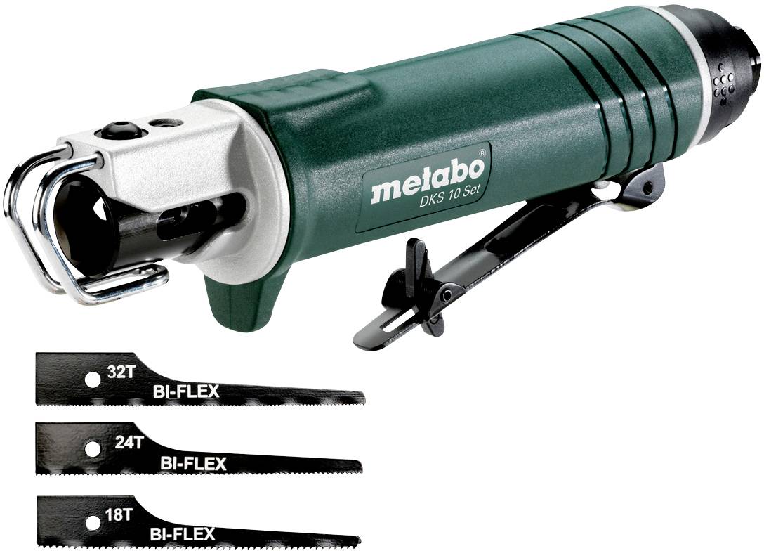 Metabo DKS 10 Set Scie à métaux à air comprimé 6.2 bar
