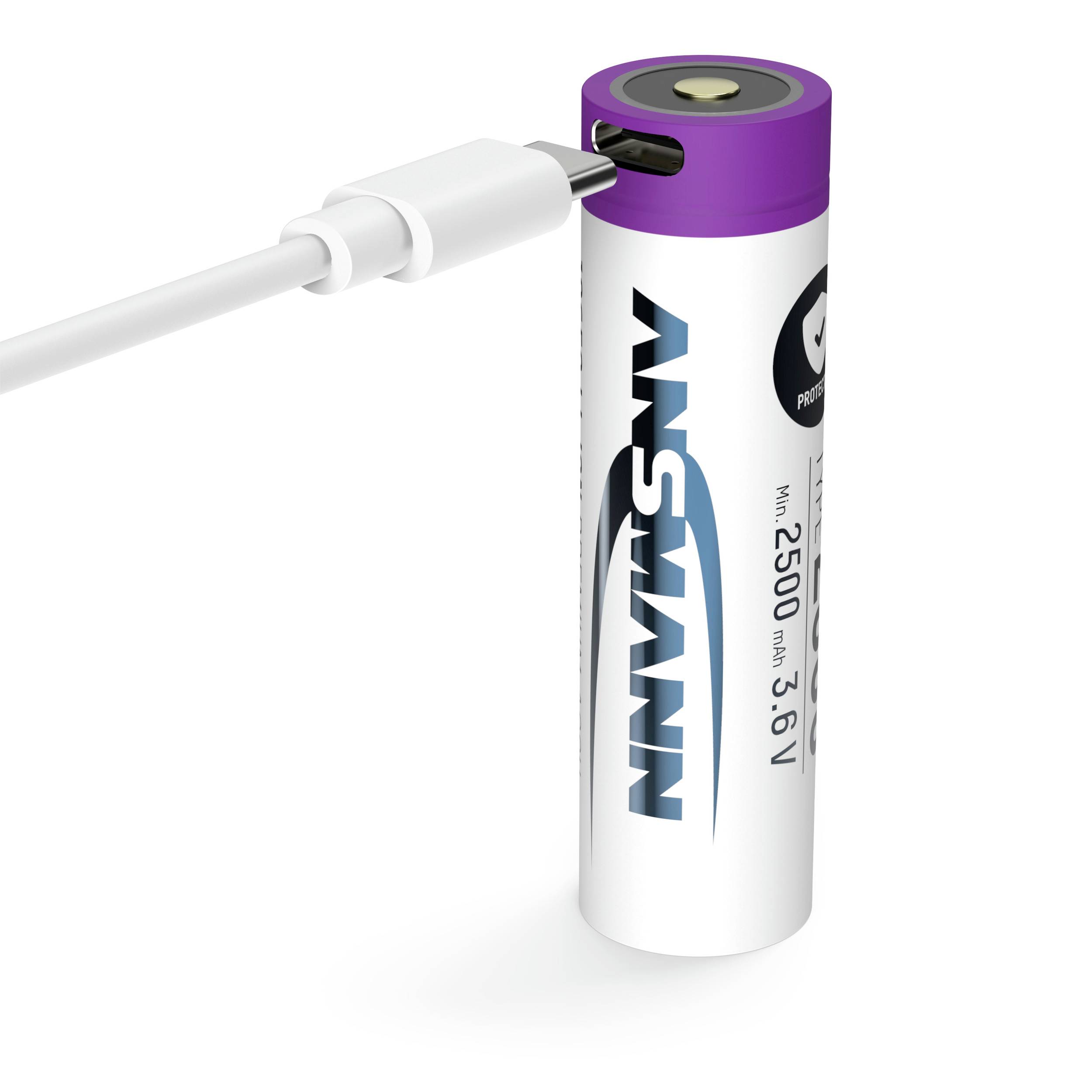 Ansmann 18650-2,6 Batterie USB-C® 18650 Li-Ion 3.7 V 2600 mAh 1 pc(s)