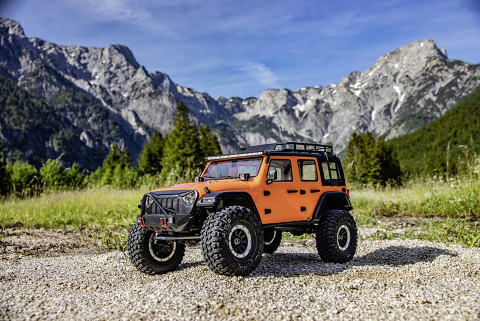 Absima 12010 brushed 1:10 Auto RC électrique Crawler 4 roues motrices (4WD) prêt à fonctionner (RtR) 2,4 GHz