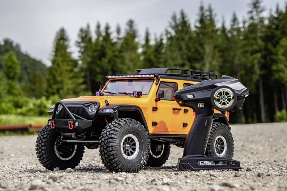 Absima 12010 brushed 1:10 Auto RC électrique Crawler 4 roues motrices (4WD) prêt à fonctionner (RtR) 2,4 GHz