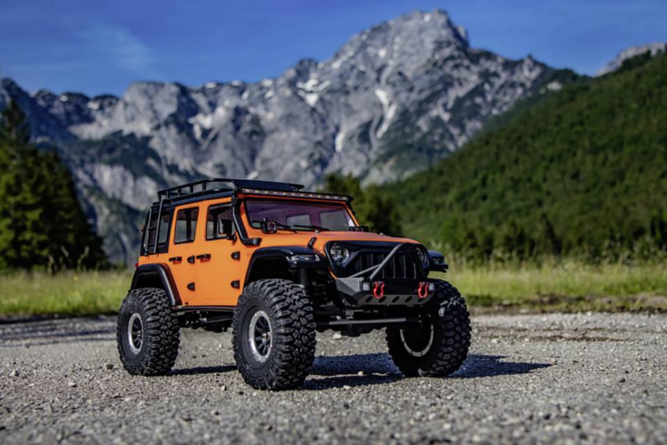Absima 12010 brushed 1:10 Auto RC électrique Crawler 4 roues motrices (4WD) prêt à fonctionner (RtR) 2,4 GHz