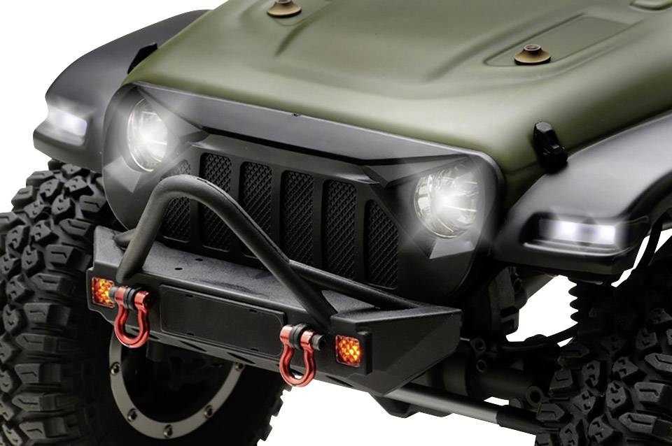 Absima 12010 brushed 1:10 Auto RC électrique Crawler 4 roues motrices (4WD) prêt à fonctionner (RtR) 2,4 GHz