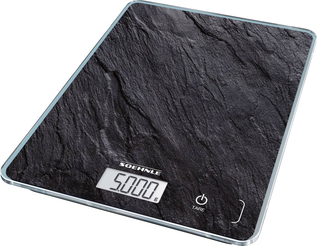 Soehnle Page Compact 300 Slate Balance de cuisine numérique anthracite 200 x 150 x 13