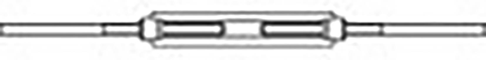 TOOLCRAFT TO-6866025 Tendeur à écrou avec 2 extrémités à souder M10 acier galvanisé DIN 1480 1 pc(s)