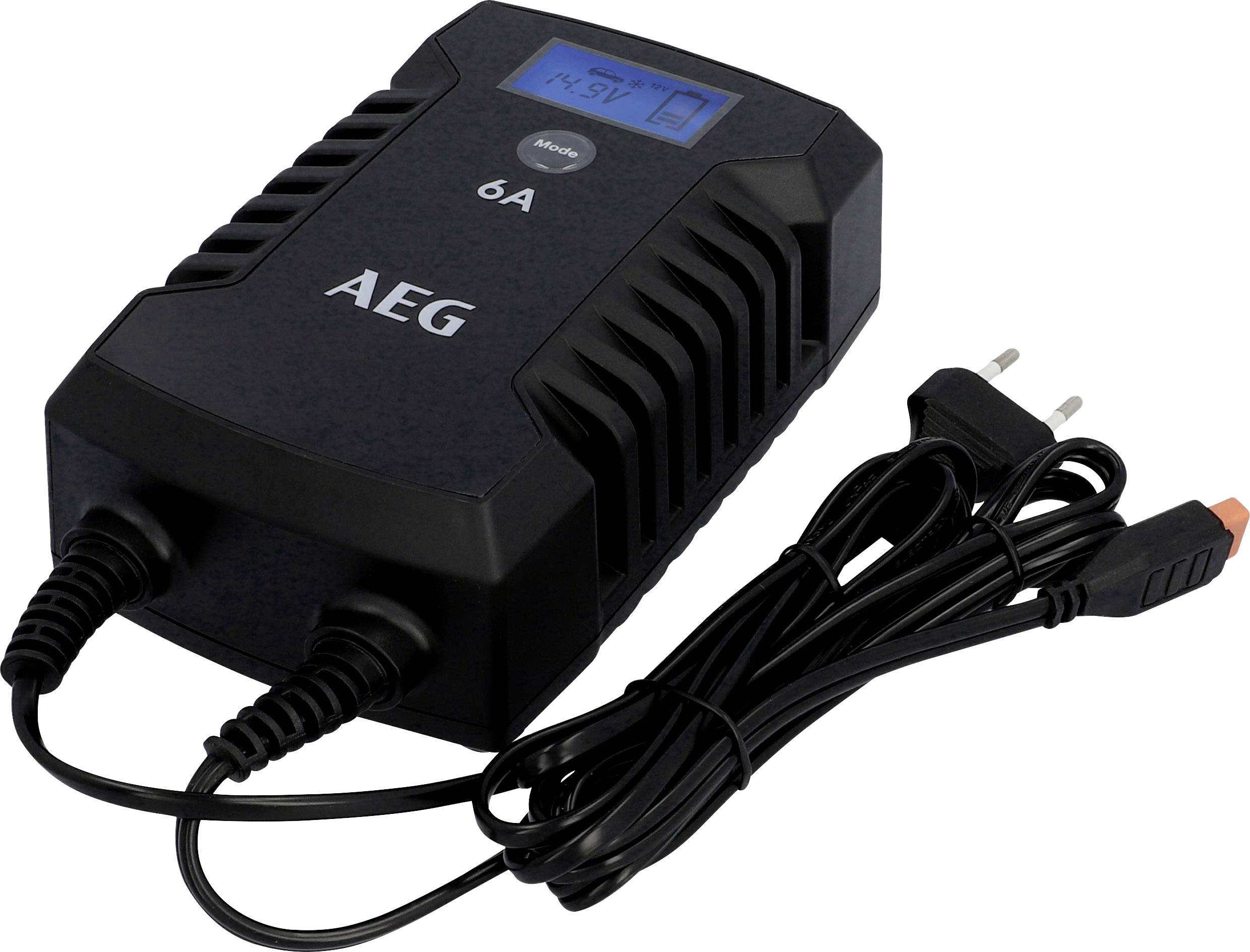 AEG LD6 10617 Chargeur 6 V, 12 V 3 A 6 A