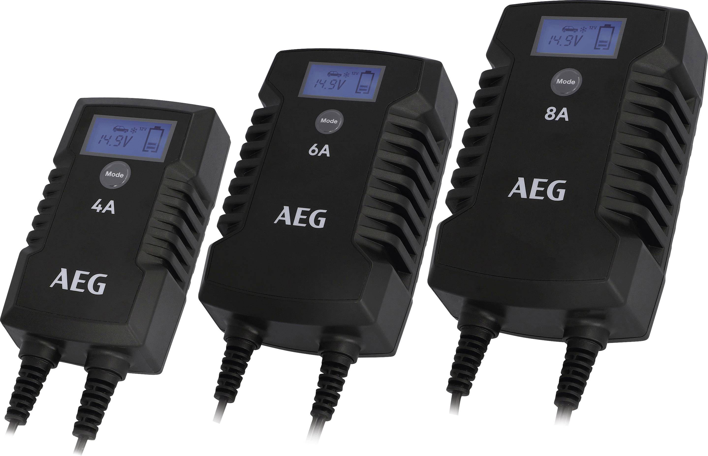 AEG LD6 10617 Chargeur 6 V, 12 V 3 A 6 A