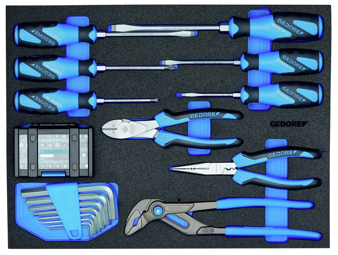 Gedore 1110 CTB2-02 3005232 Jeu d'outils