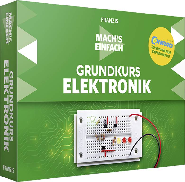 Franzis Verlag Grundkurs Elektronik 15074 Pack ludique à partir de 14 ans