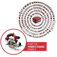 Einhell TE-CS 18/150 Li - Solo Scie circulaire portative sans fil Profondeur de coupe max. (90°) 48 mm sans batterie Einhell TE-CS 18/150 Li - Solo Scie circulaire portative sans fil Profondeur de coupe max. (90°) 48 mm sans batterie