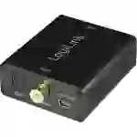 LogiLink CA0101 Toslink / Cinch-RCA / Jack audio Adaptateur noir LogiLink CA0101 Toslink / Cinch-RCA / Jack audio Adaptateur noir