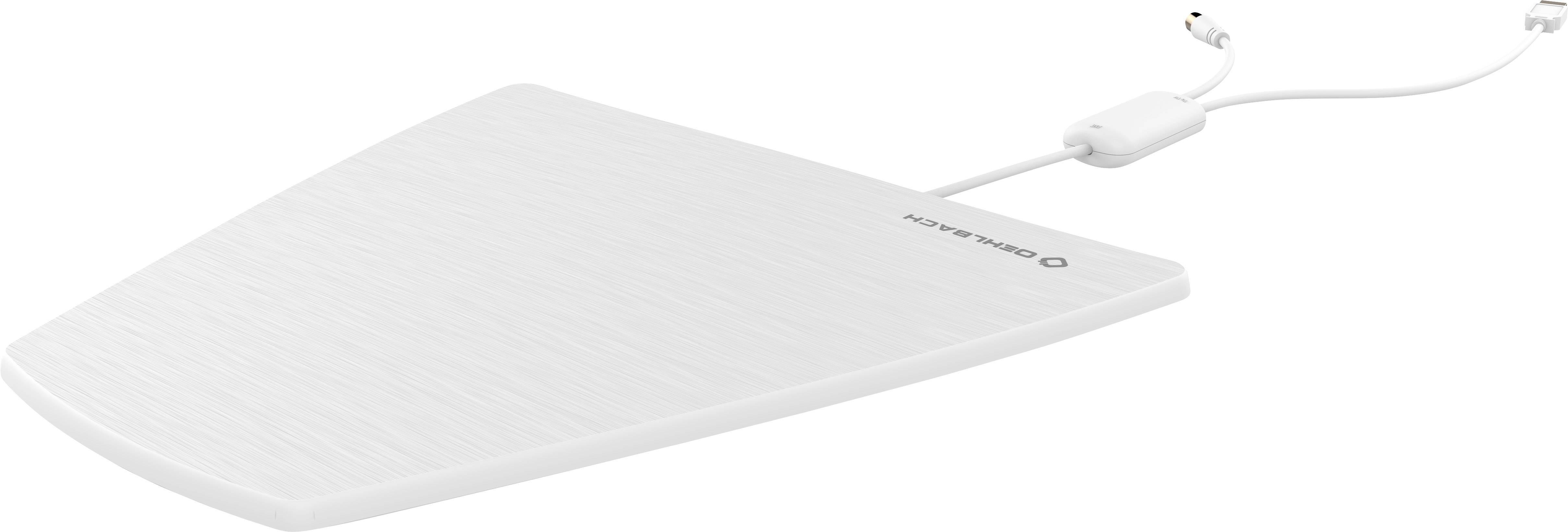 Oehlbach Scope Flat D1C17232 Antenne plate DVB-T/T2 active intérieure blanc