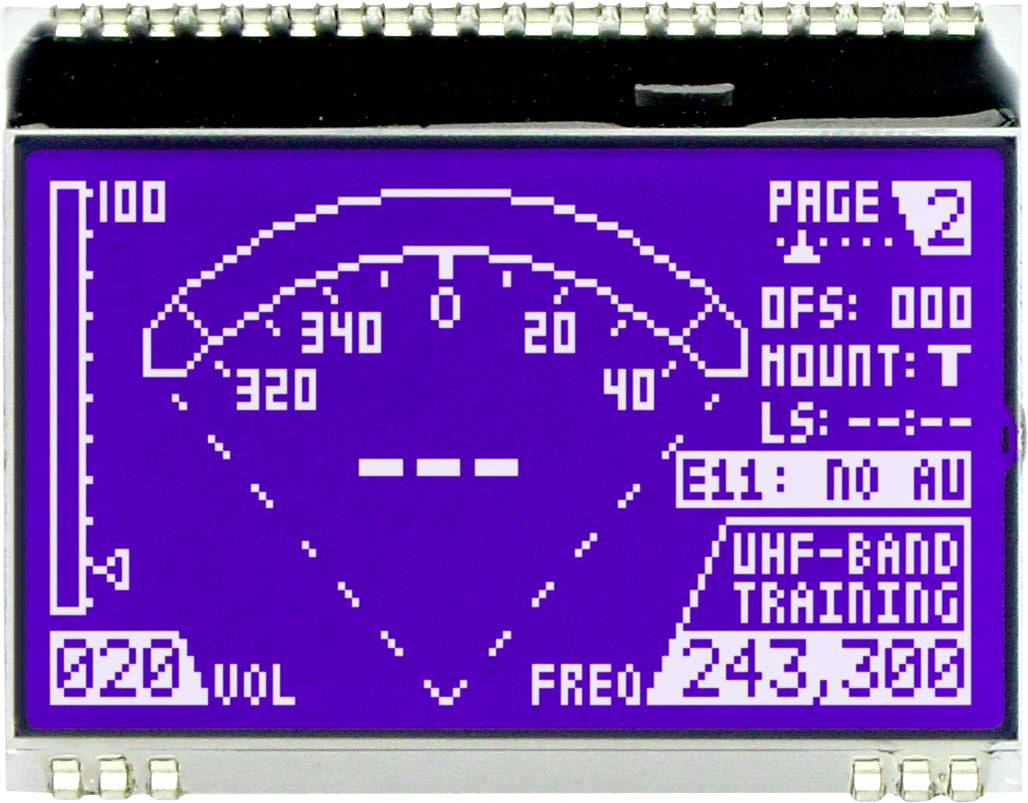 DISPLAY VISIONS Écran LCD (l x H x P) 55 x 46 x 2 mm