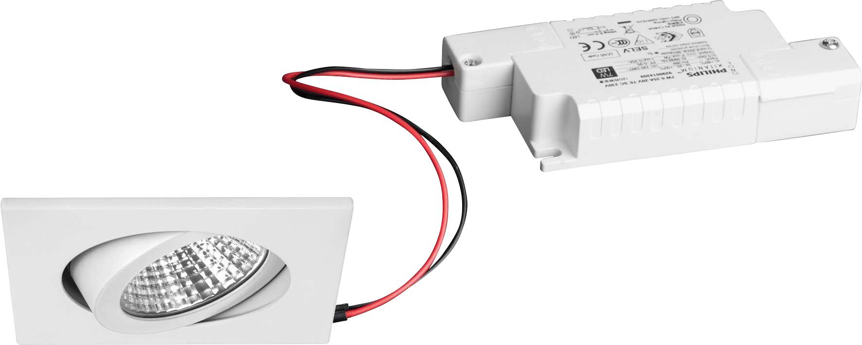 Brumberg 39365073 39365073 Luminaire à LED encastrable LED 6 W blanc