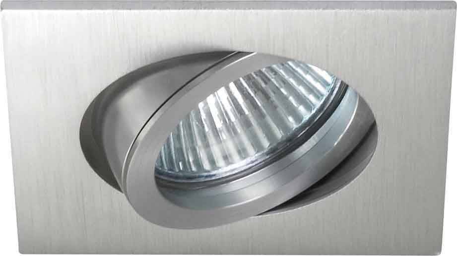 Brumberg 6525 6525 Spot encastrable Ampoule halogène GX5.3 50 W aluminium