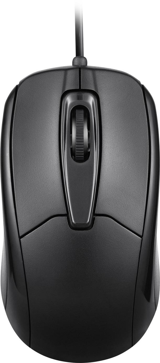Perixx PERIMICE-209 C Black Souris filaire optique noir 3 Boutons 1000 dpi