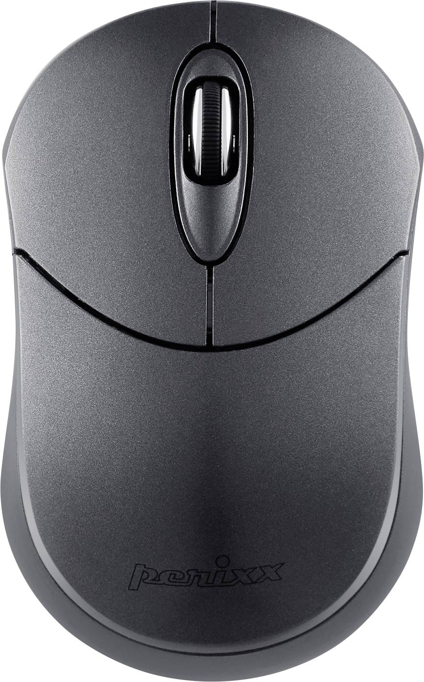 Perixx PERIMICE-802 Iron Souris Bluetooth gris 1000 dpi