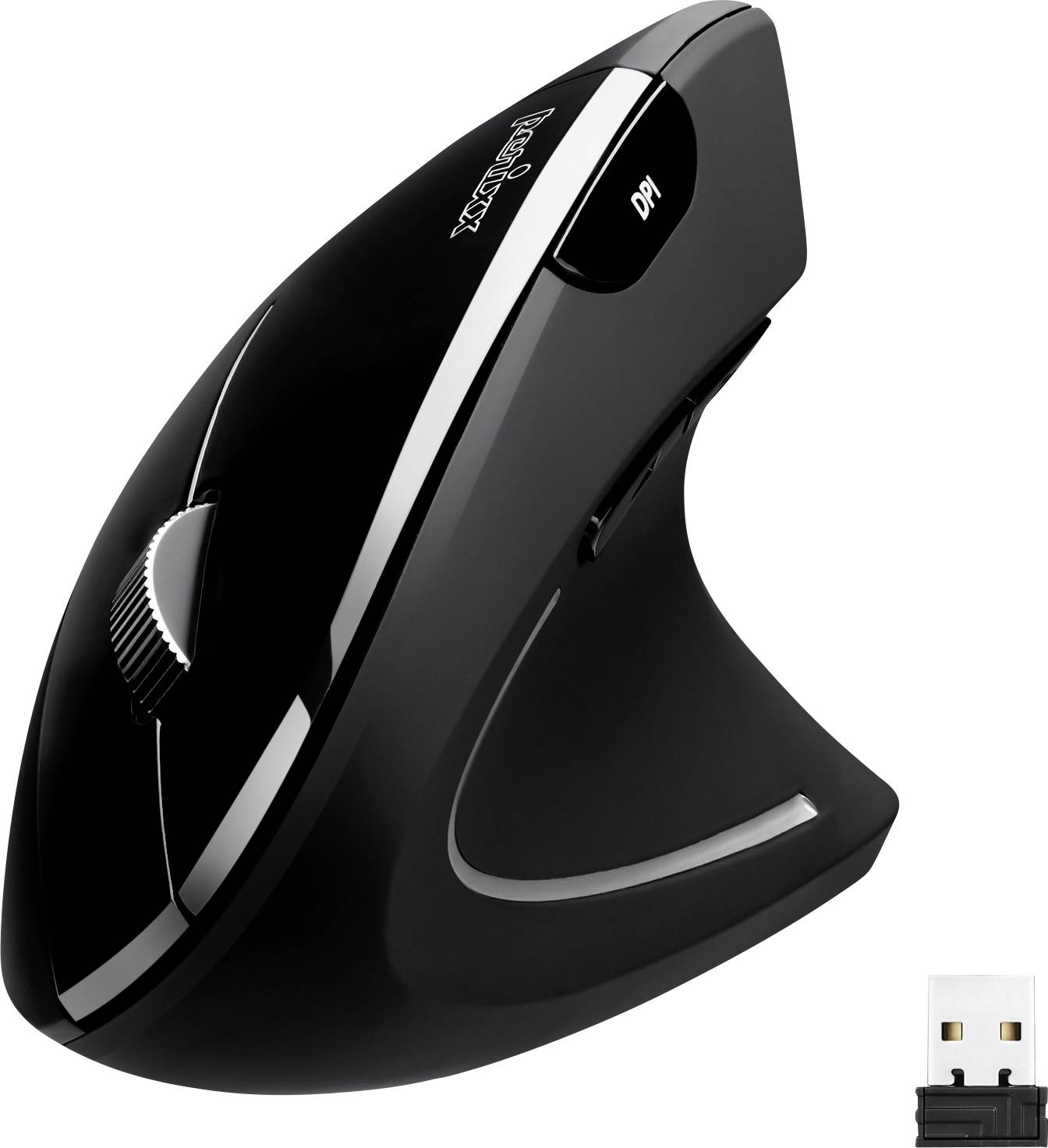Perixx PERIMICE-813 Souris Bluetooth noir 800 dpi, 1200 dpi, 1600 dpi