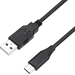 Perixx Câble USB USB 2.0 USB-A mâle, USB-C® mâle 1.00 m noir 11796 Perixx Câble USB USB 2.0 USB-A mâle, USB-C® mâle 1.00 m noir 11796