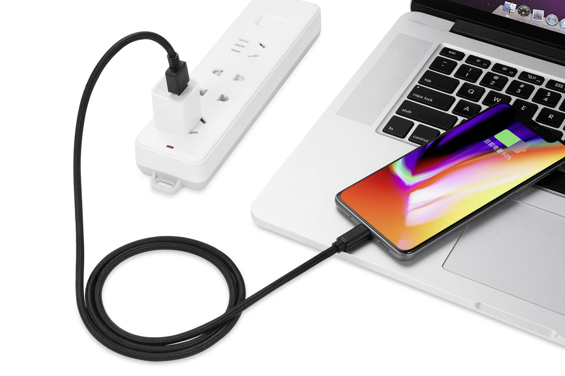 Perixx Câble USB USB 3.0 USB-A mâle, USB-C® mâle 1.00 m noir 11797