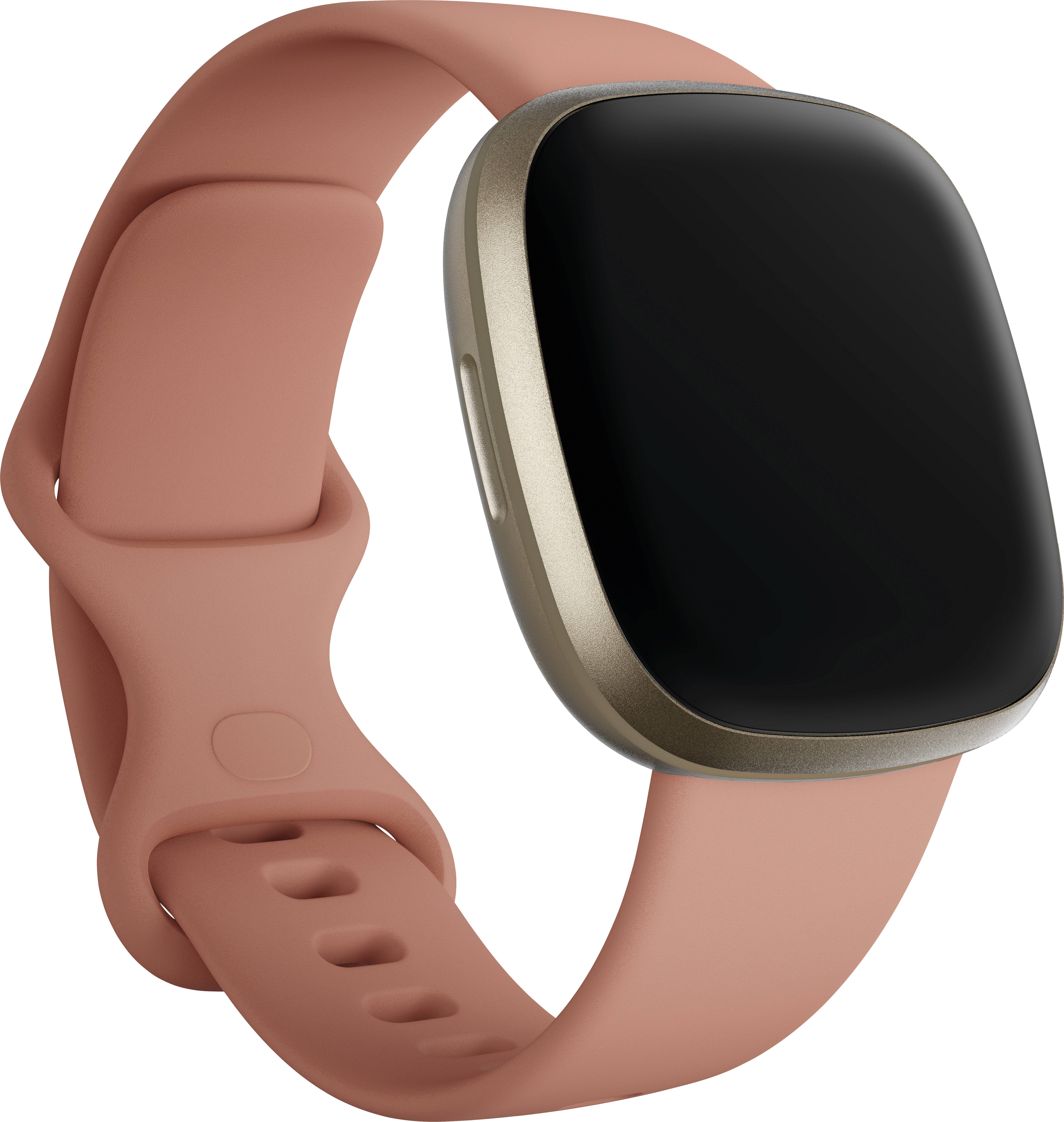 FitBit Versa 3 Montre connectée TU vieux rose