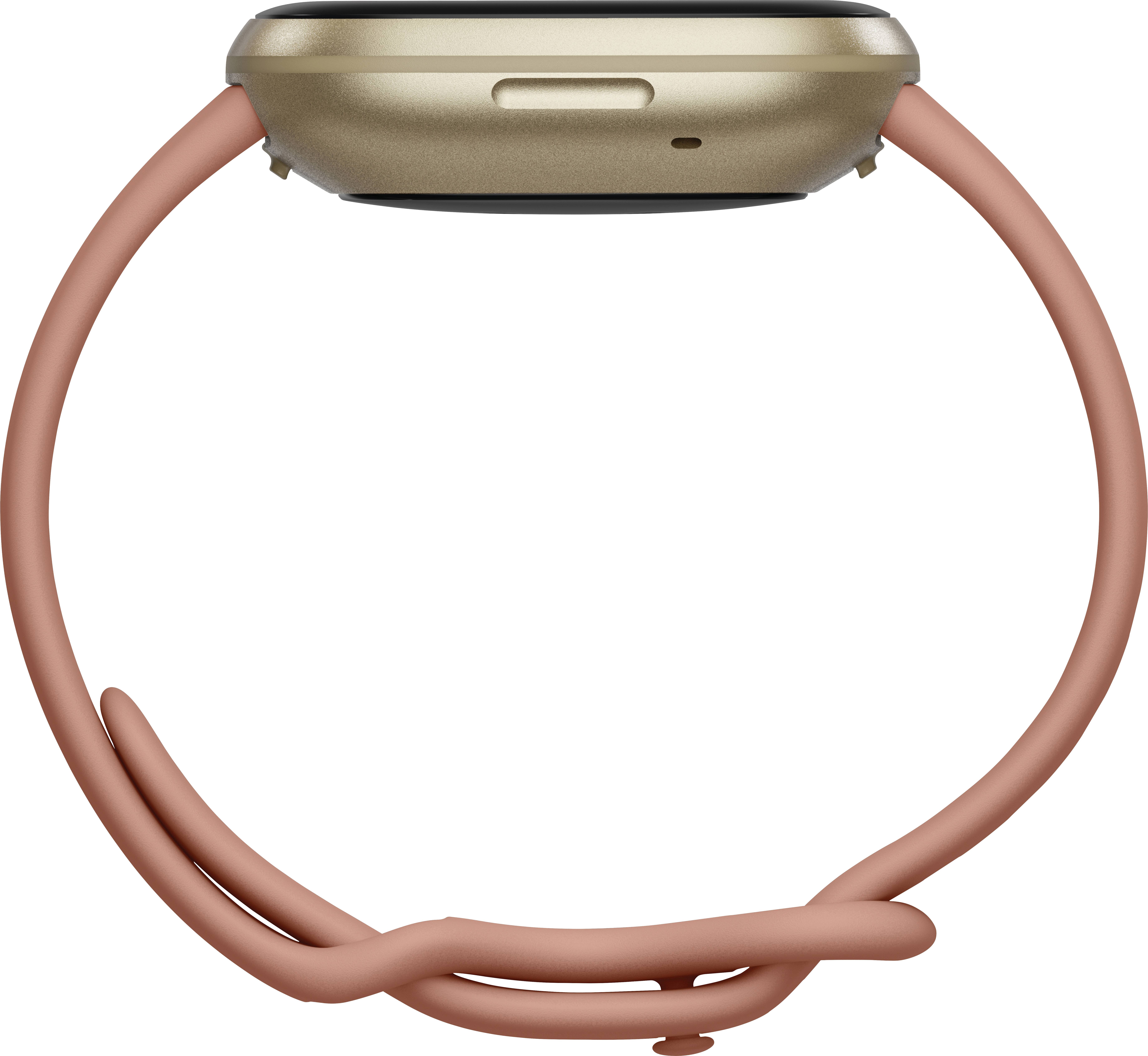 FitBit Versa 3 Montre connectée TU vieux rose