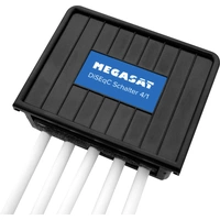 MegaSat DiSEqC 4/1 Pro Commutateur DiSEqC 4 (4 SAT/0 terrestre) 1 MegaSat DiSEqC 4/1 Pro Commutateur DiSEqC 4 (4 SAT/0 terrestre) 1