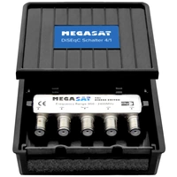 MegaSat DiSEqC 4/1 Pro Commutateur DiSEqC 4 (4 SAT/0 terrestre) 1 MegaSat DiSEqC 4/1 Pro Commutateur DiSEqC 4 (4 SAT/0 terrestre) 1