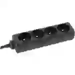 Multiprise Perel EB4STB25HQ x4 noir 1 pc(s) Multiprise Perel EB4STB25HQ x4 noir 1 pc(s)