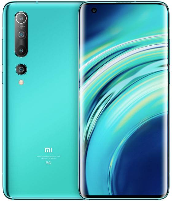 XiaomiMi 10;Smartphone128 GB;6.6 pouces;16.8 cm() single SIMAndroid™ 10vert