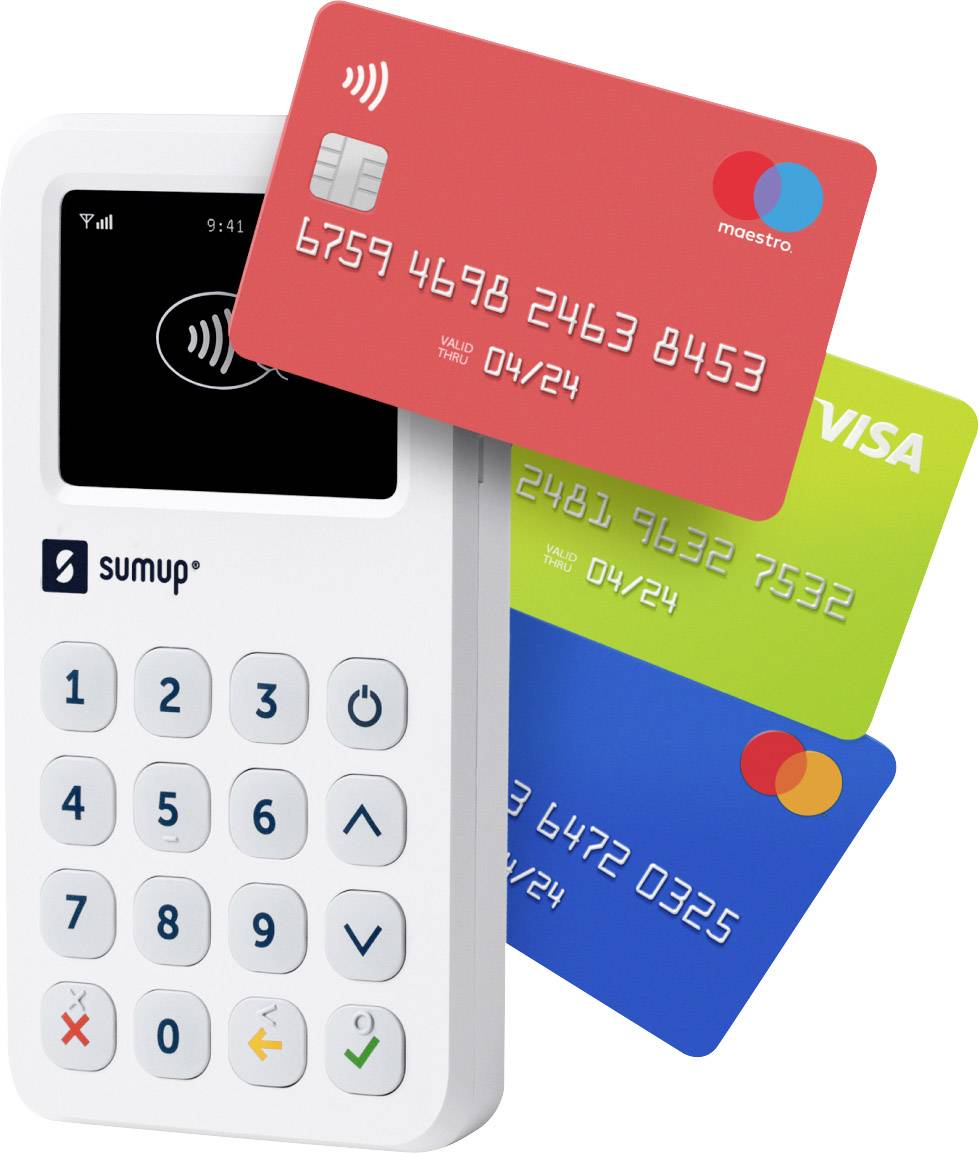 Sumup 3G + Wifi Lecteur de carte à puce